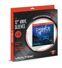 Vinyl Tonic PVC 12" Sleeves (50 pack/10 pack)