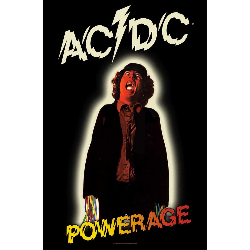 AC/DC - Textile Poster - AC/DC Powerage (Fáni)