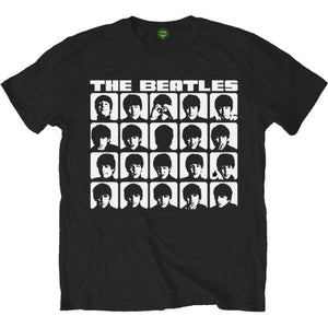 Beatles - T-Shirt - Hard Days Night Faces Mono (Bolur)