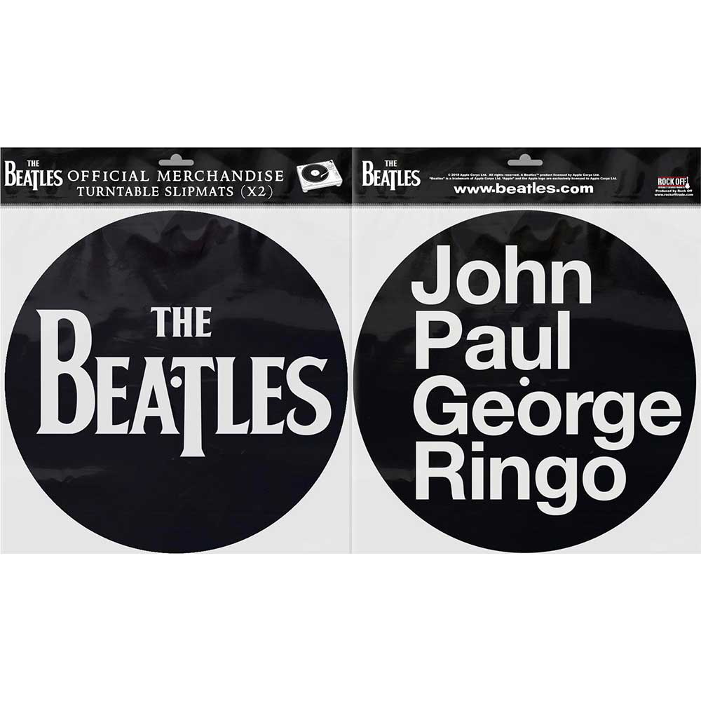 Beatles - Beatles Drop T Logo Slipmat