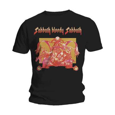 Black Sabbath -T-Shirt - Sabbath Bloody Sabbath (bolur)