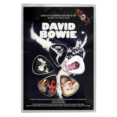 Davie Bowie - Plectrum Pack - David Bowie The Man (Gítarneglur)