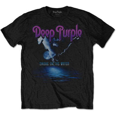 Deep Purple -T-Shirt - Deep Purple Smoke on the water (bolur)