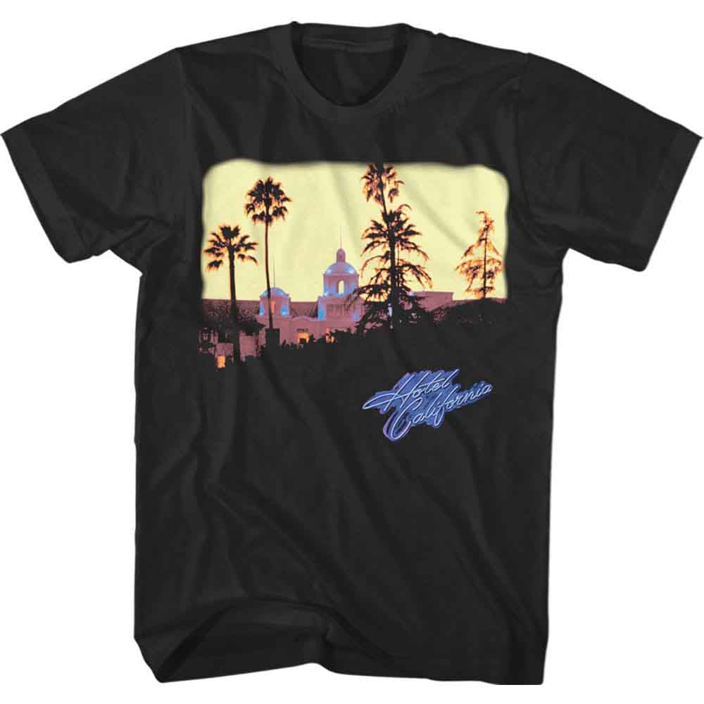 Eagles - T-Shirt - Eagles Hotel California (bolur)