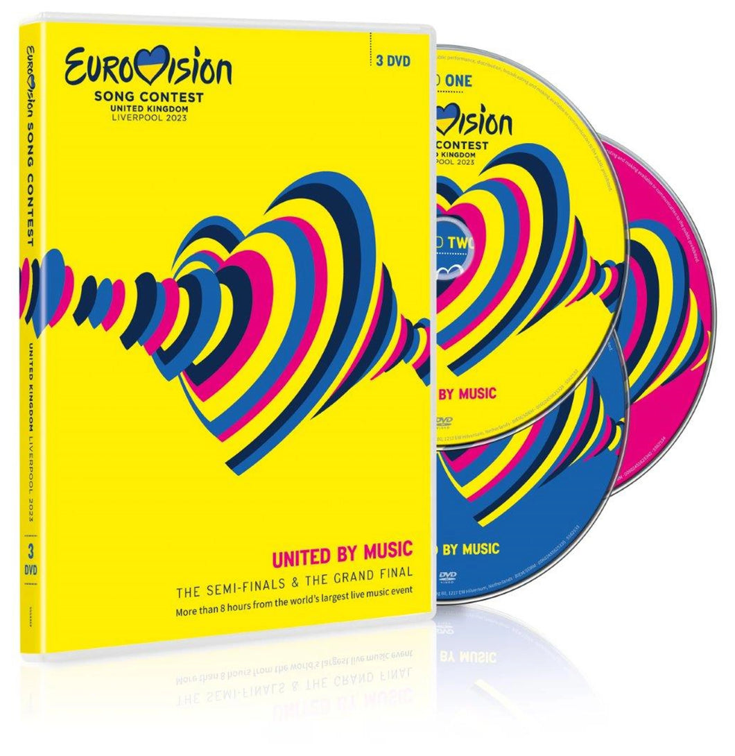 ýmsir - Eurovision 2023 Liverpool 3DVD