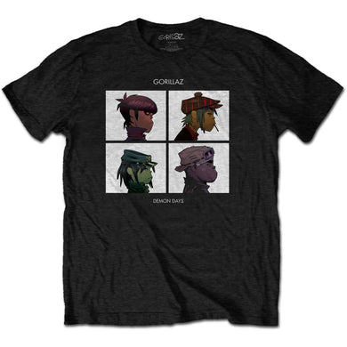 Gorillaz - T-Shirt - Gorillaz Demon Days (Bolur)