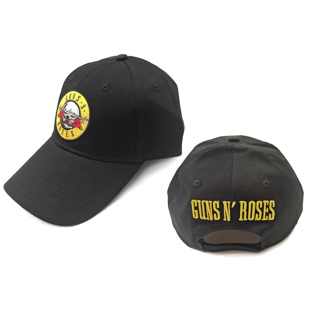 Guns N Roses - Baseball Cap - Derhúfa GNR Circle Logo Black