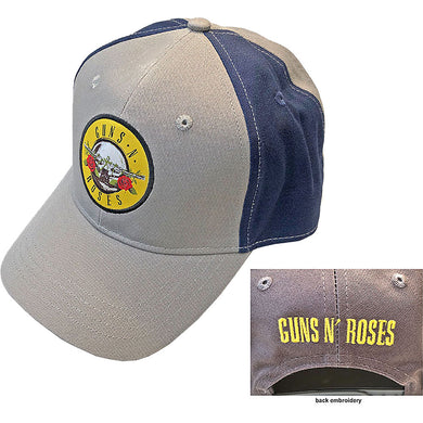 Guns N Roses - Baseball Cap - Derhúfa GNR Circle Logo Gray
