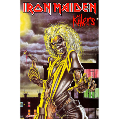 Iron Maiden - Textile Poster - Iron Maiden Killers (Fáni)