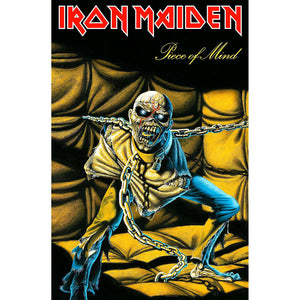 Iron Maiden - Textile Poster - Iron Maiden Piece of Mind (Fáni)