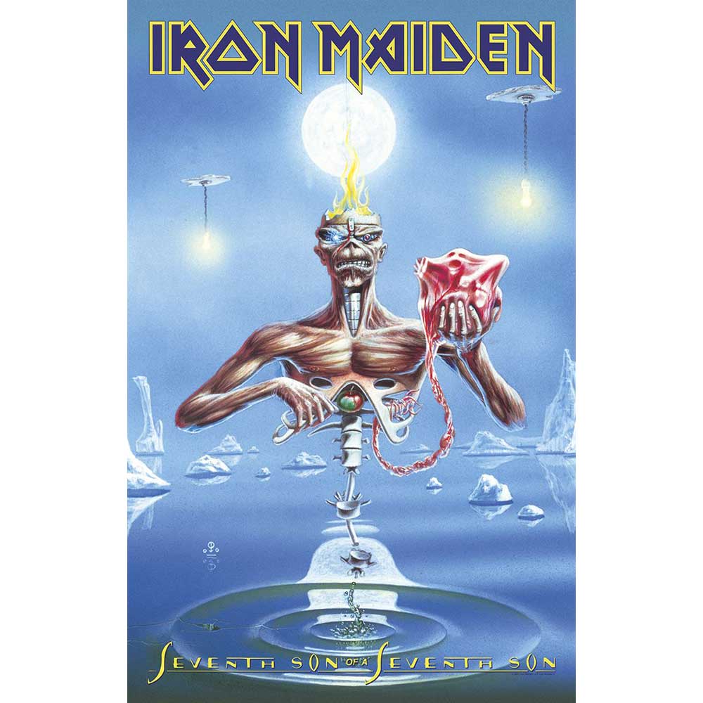 Iron Maiden - Textile Poster - Iron Maiden Seventh Son (Fáni)