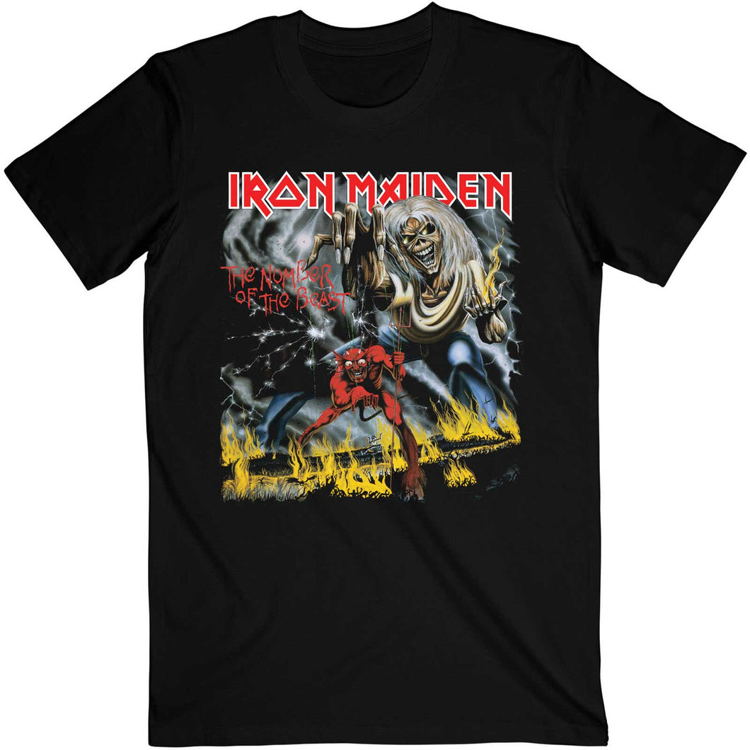 Iron Maiden - T-Shirt - Iron Maiden Number Of The Beast (Bolur)