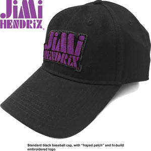 Jimi Hendrix - Baseball Cap - Derhúfa Jimi Hendrix Purple Logo