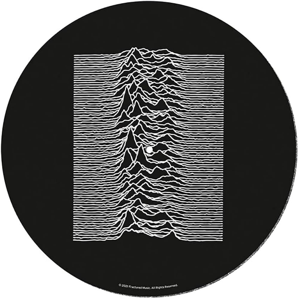 Joy Division - Slipmat - Unknown Pleasure (Plötumotta)