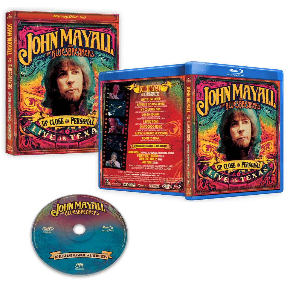 John Mayall & The Bluesbreakers - Up Close and Personal Blu-Ray