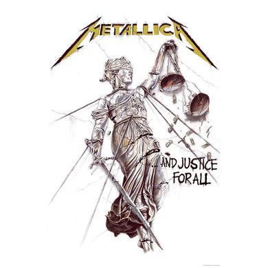 Metallica - Textile Poster - Metallica And Justice for All (Fáni)