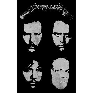 Metallica - Textile Poster - Metallica Black Album (Fáni)