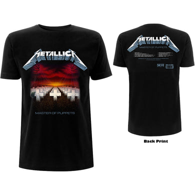 Metallica - T-Shirt - Metallica Master Of Puppets Black (Bolur)