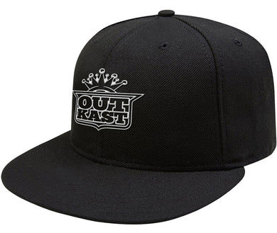 Outkast - Baseball Cap Outkast White Imperial Crown Logo Derhúfa
