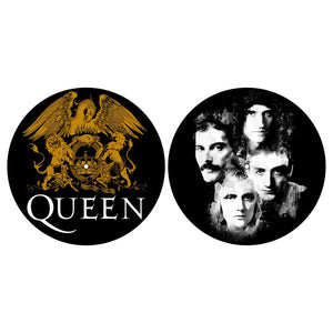 Queen - Slipmat Queen Crest and Faces