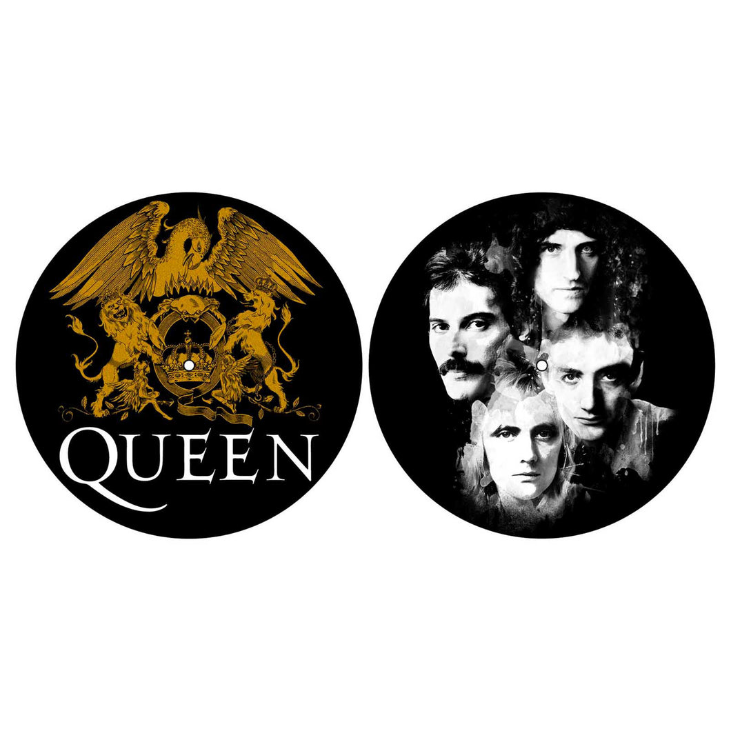 Queen - Slipmat Queen Crest and Faces
