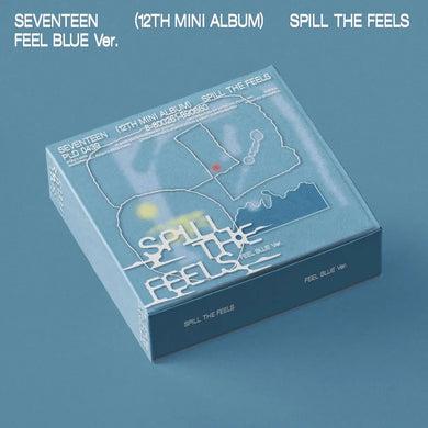 Seventeen - 12th Mini Album ‘SPILL THE FEELS’ blue version