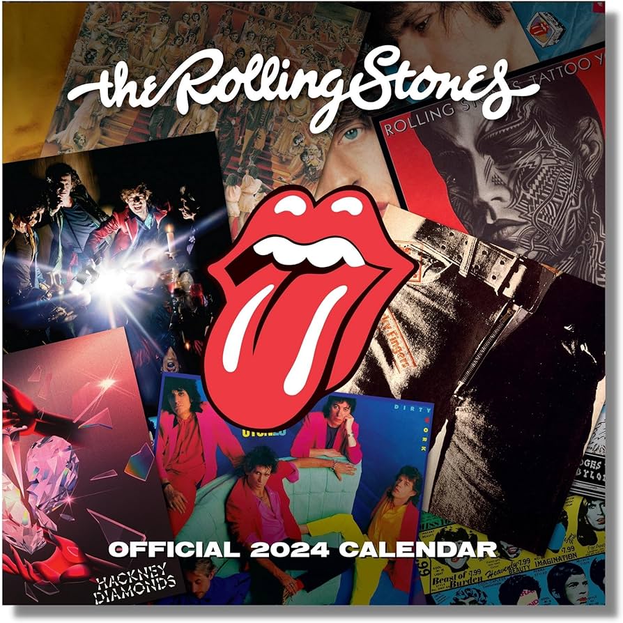 Rolling Stones Rolling Stones 2024 calendar Alda Music