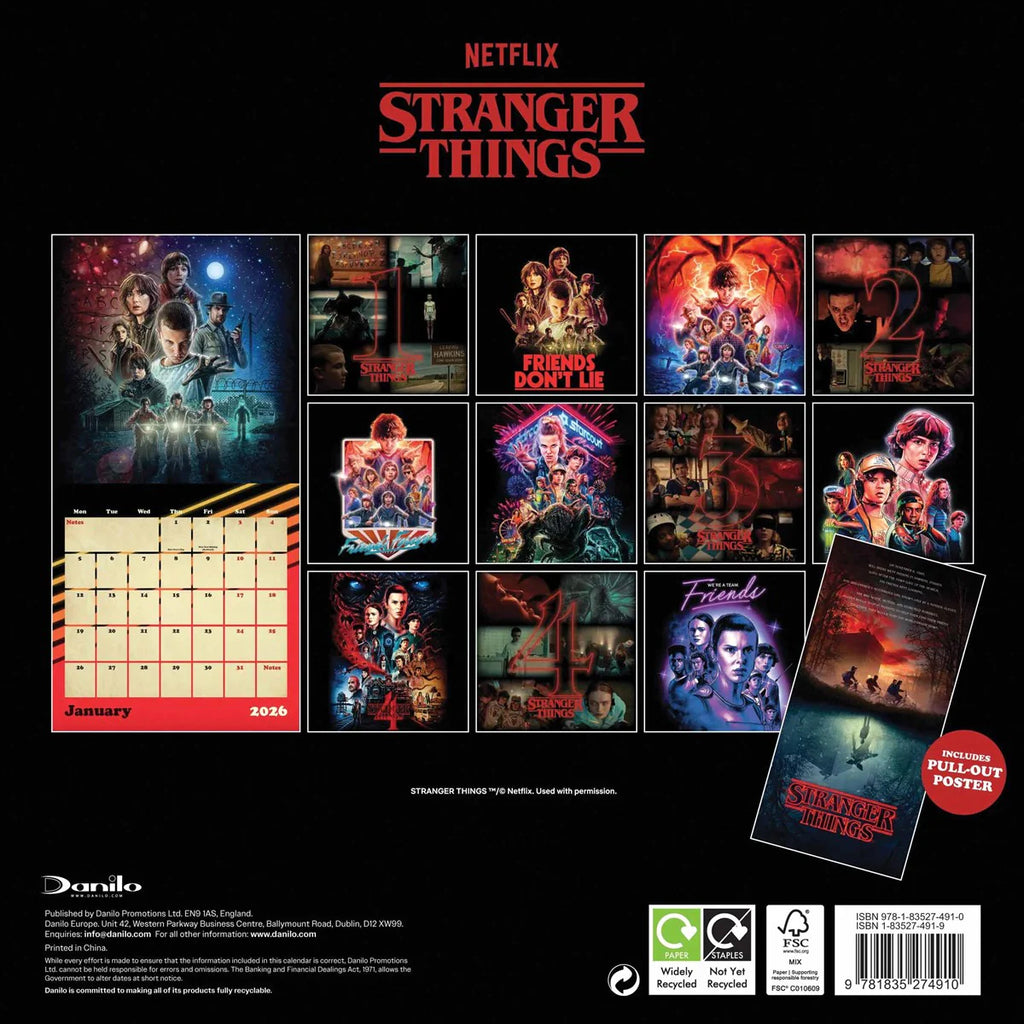 Stranger Things - Stranger Things dagatal 2026 – Alda Music
