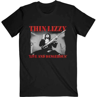 Thin Lizzy - T-Shirt Thin Lizzy Live & Dangerous