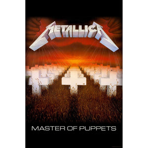 Metallica - Textile Poster - Metallica Masters of Puppets (Fáni)