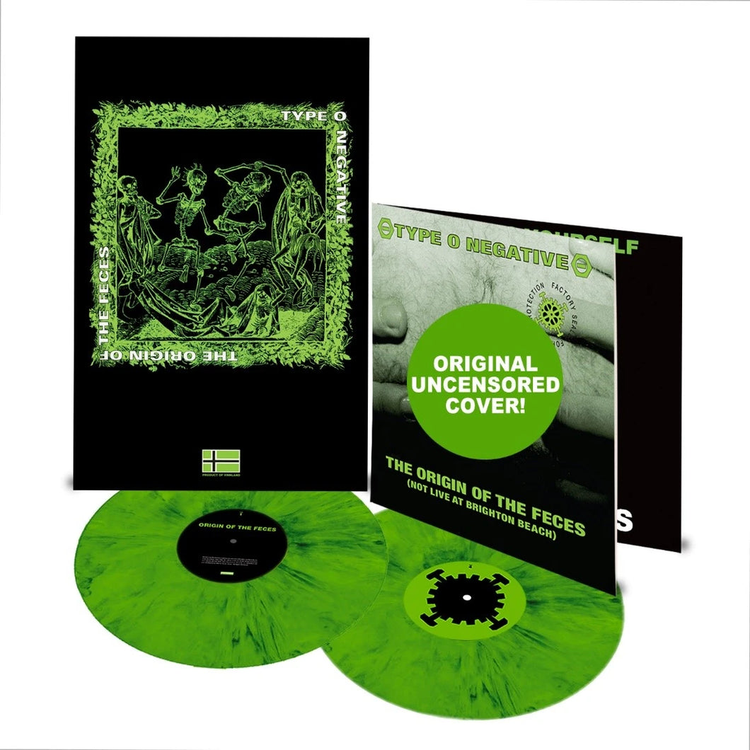 Type O Negative - The Origin Of The Faces 2LP (green/black marbled)