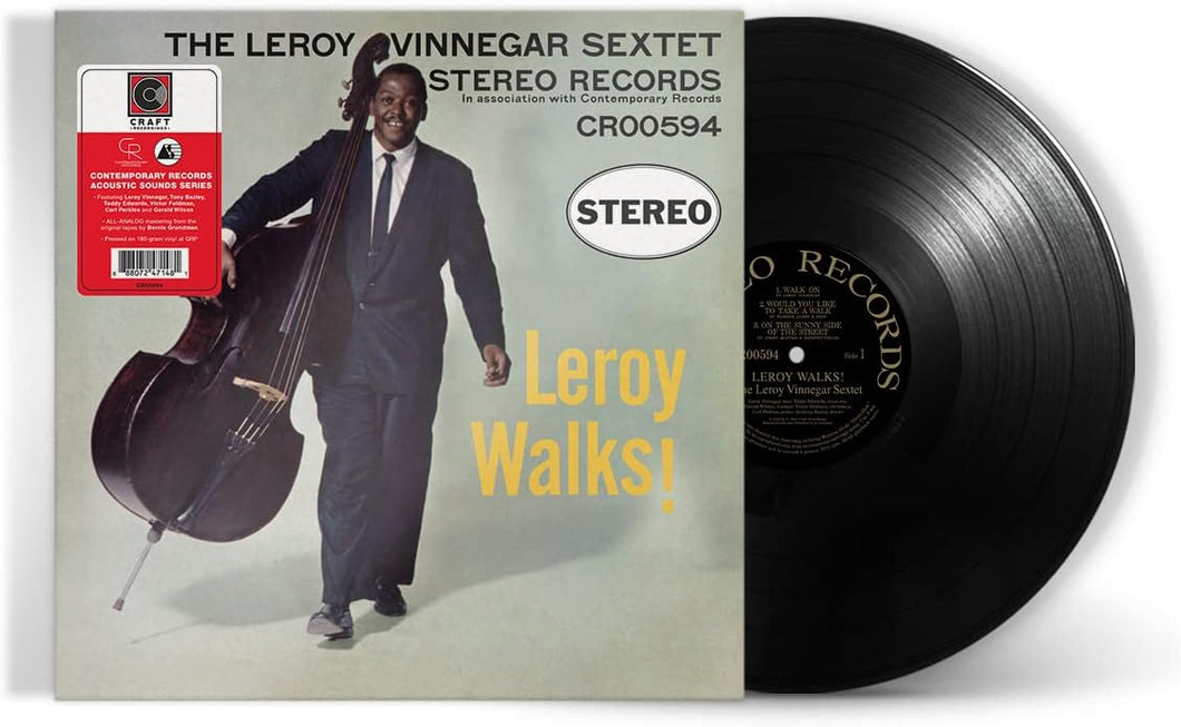 Leroy Vinnegar - Leroy Walks Contemporary Records Acoustic Sounds Series