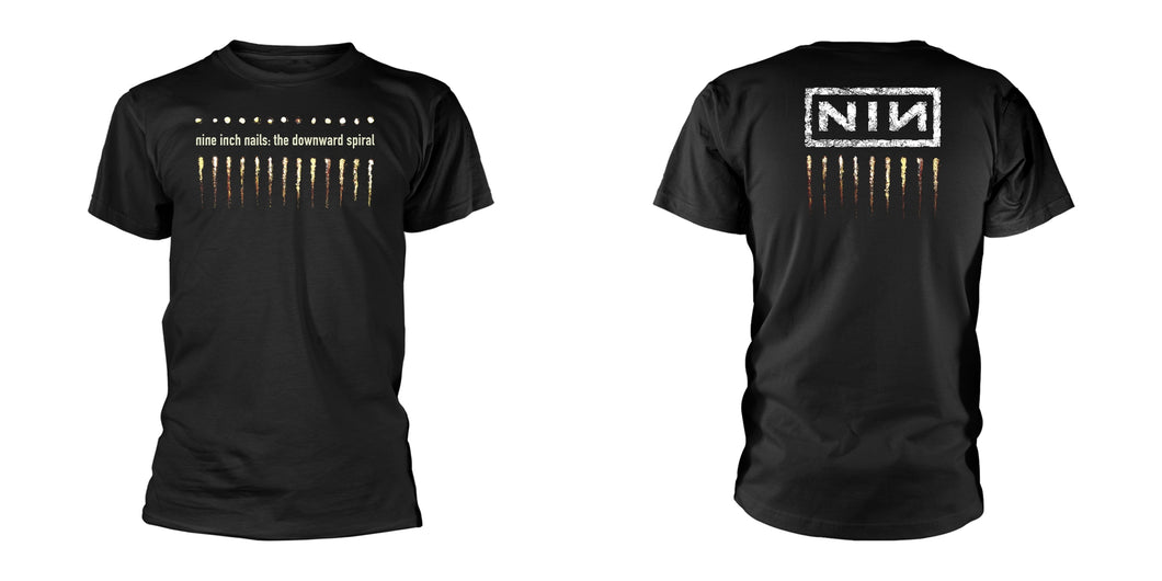 Nine Inch Nails - T-Shirt - Downward Spiral (Bolur)