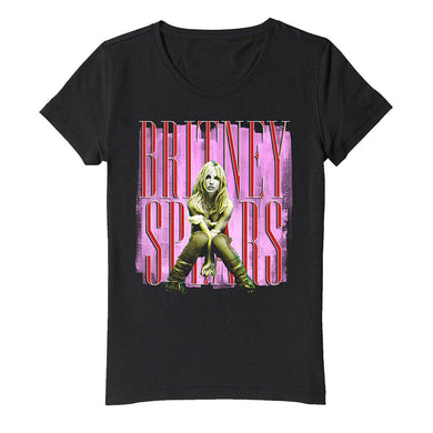 Britney Spears - T-Shirt - Britney Spears (Black) (Bolur)