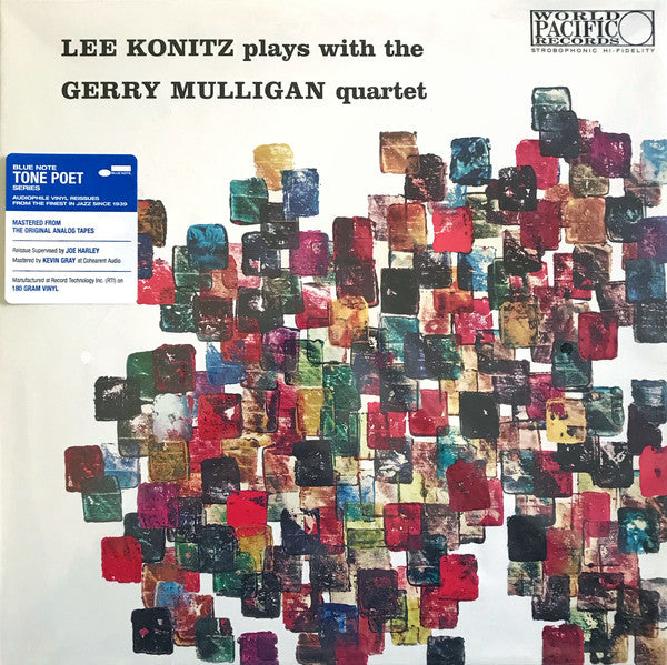 Lee Konitz Plays With Gerry Mulligan Quartet - Lee Konitz Plays With Gerry Mulligan Quartet
