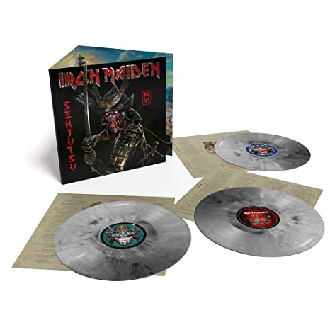 Iron Maiden - Senjutsu 3LP Silver/black