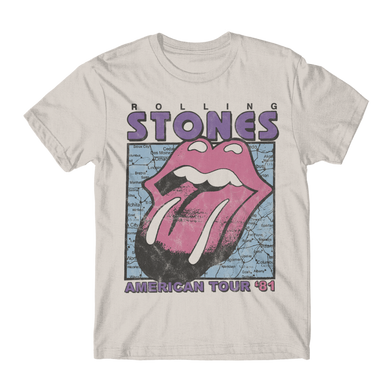 Rolling Stones - T-Shirt - American Tour '81 (Bolur)